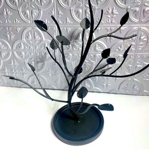 Metal Tree Earrings and Jewelry Display
